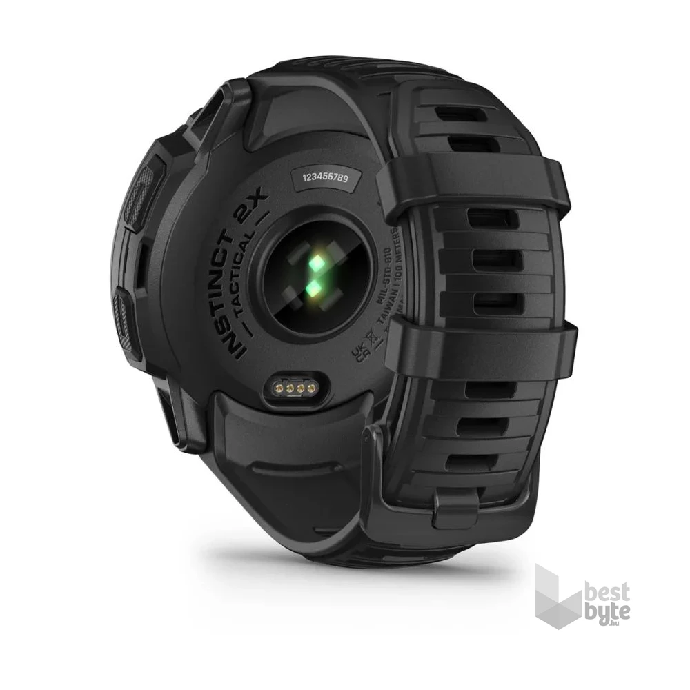 Garmin Instinct 2X Solar Tactical fekete okosóra
