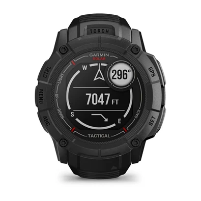 Garmin Instinct 2X Solar Tactical fekete okosóra
