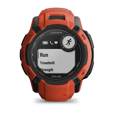 Garmin Instinct 2X Solar piros okosóra
