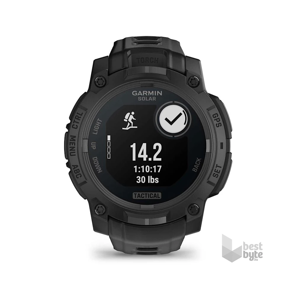 Garmin Instinct 3 Solar Tactical Edition (45mm) fekete okosóra