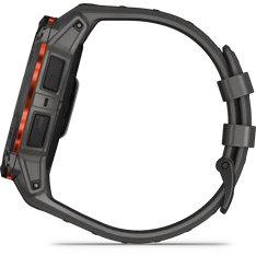 Garmin Instinct 3 50mm Solar fekete sötétszürke szíjjal okosóra
