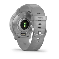 Garmin Venu 2 Plus (43mm) szilikon pántos ezüst okosóra
