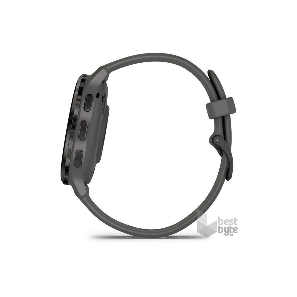 Garmin Venu 3S szürke, szürke kerettel, szilikon szíjjal okosóra