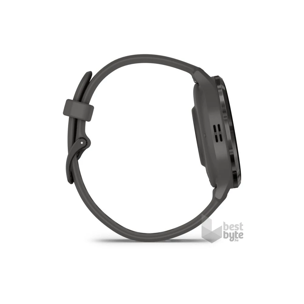 Garmin Venu 3S szürke, szürke kerettel, szilikon szíjjal okosóra