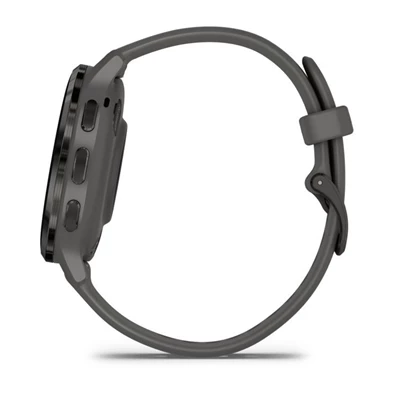 Garmin Venu 3S szürke, szürke kerettel, szilikon szíjjal okosóra (Újracsomagolt)