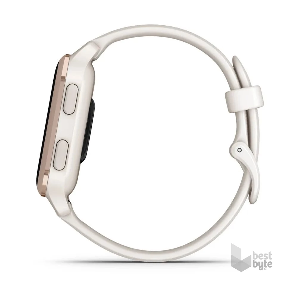 Garmin Venu Sq 2 Music törtfehér, világosarany kerettel okosóra