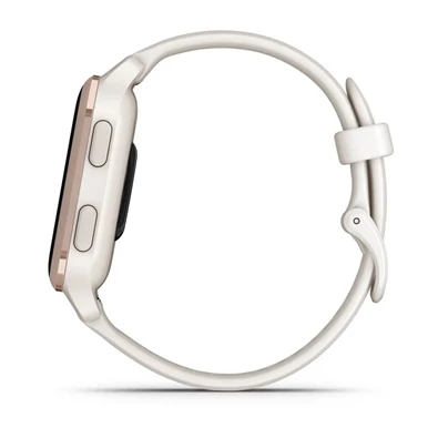 Garmin Venu Sq 2 Music törtfehér, világosarany kerettel okosóra