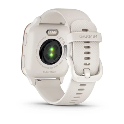 Garmin Venu Sq 2 Music törtfehér, világosarany kerettel okosóra