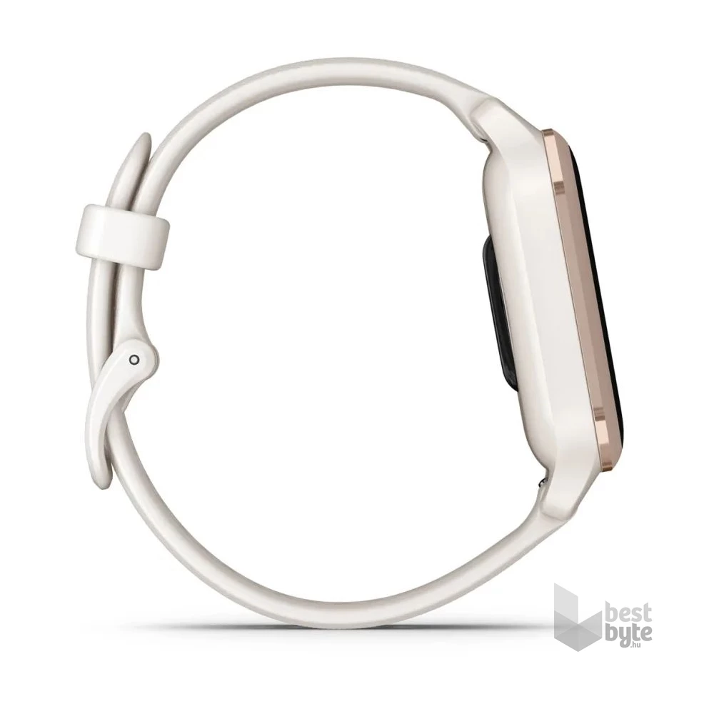 Garmin Venu Sq 2 Music törtfehér, világosarany kerettel okosóra