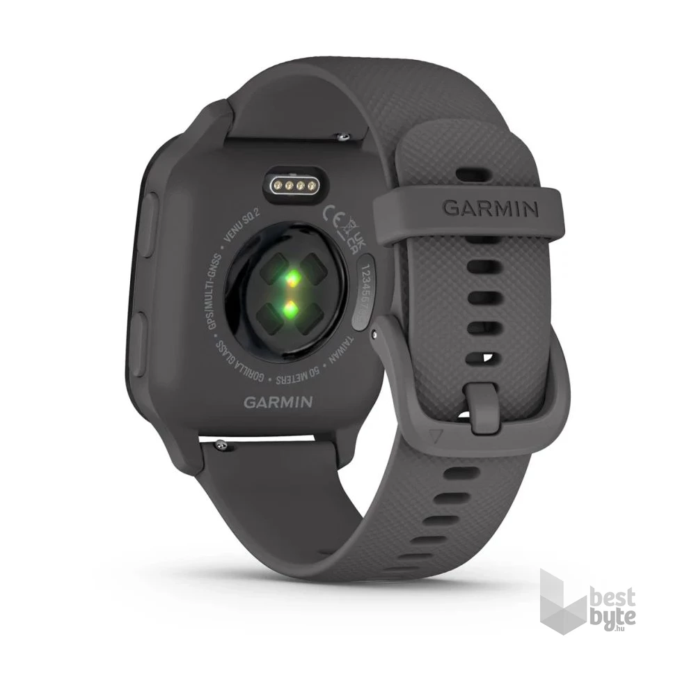Garmin Venu Sq 2 árnyékszürke, szürke kerettel okosóra