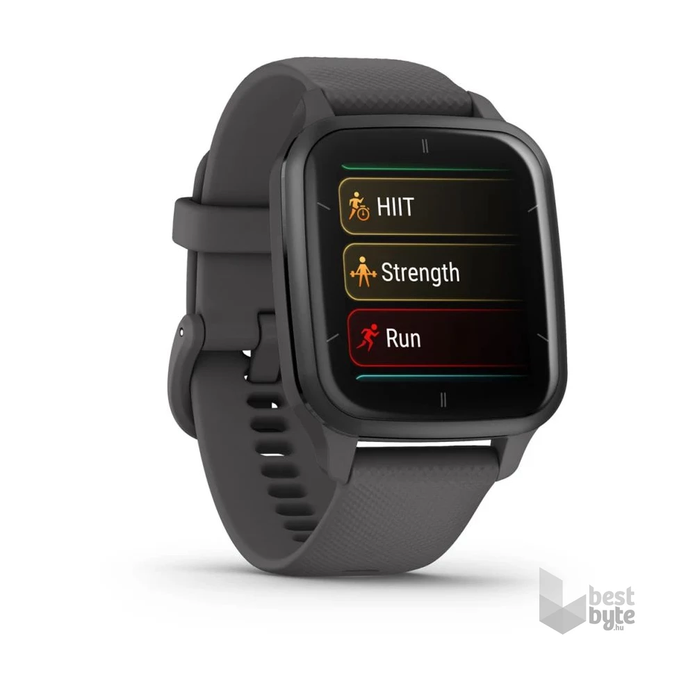 Garmin Venu Sq 2 árnyékszürke, szürke kerettel okosóra