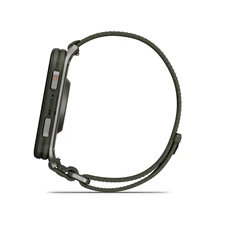 Garmin Venu X1 Titanium ComfortFit nylon szíjjal mohazöld okosóra