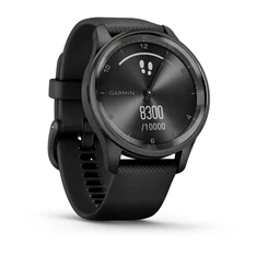 Garmin Vívomove Trend fekete szilikon szíjjal okosóra