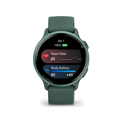 Garmin vívoactive 6 mohazöld okosóra