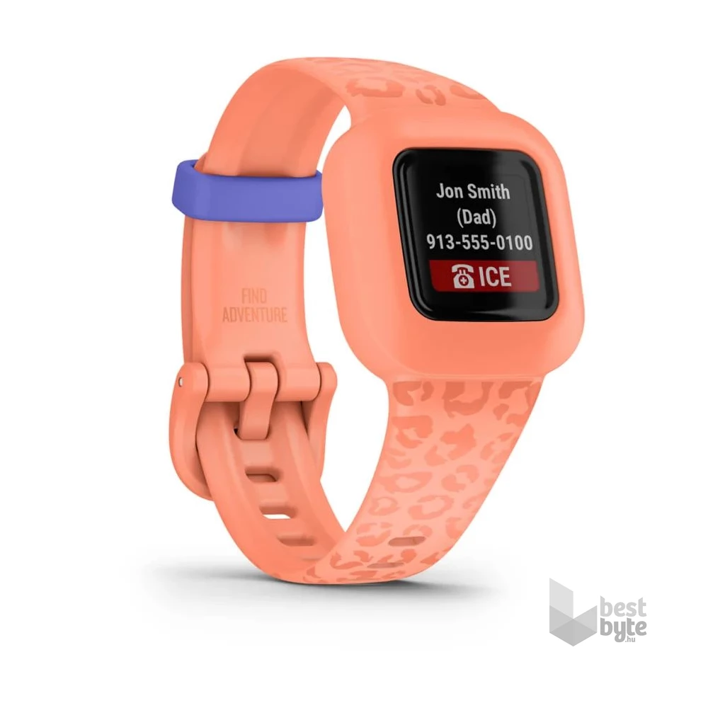 Garmin vivofit jr. 3 Barackszín okosóra