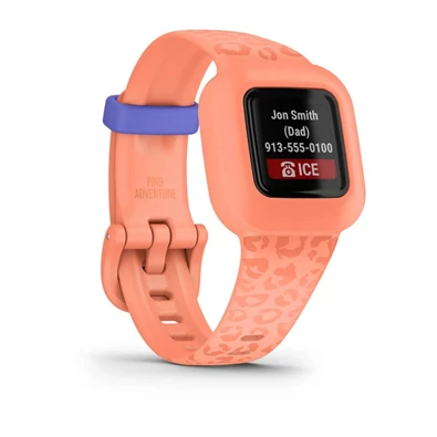 Garmin vivofit jr. 3 Barackszín okosóra