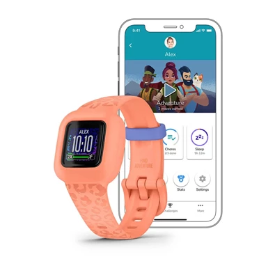 Garmin vivofit jr. 3 Barackszín okosóra