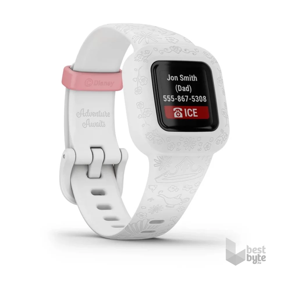 Garmin vivofit jr. 3 Disney Hercegnők állítható szíjjal okosóra