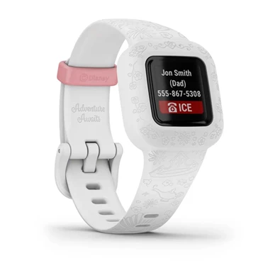 Garmin vivofit jr. 3 Disney Hercegnők állítható szíjjal okosóra