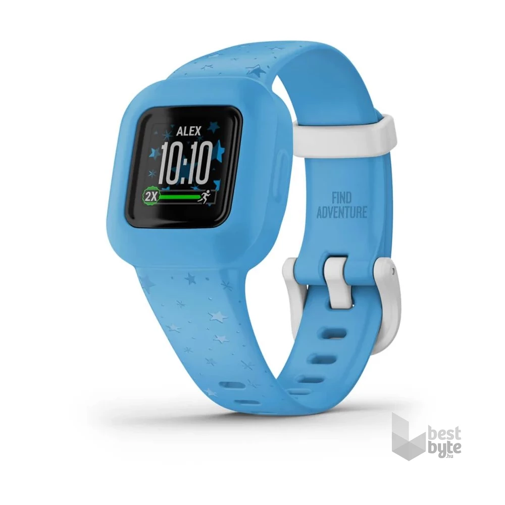 Garmin vivofit jr. 3 Kék csillagok állítható szíjjal okosóra