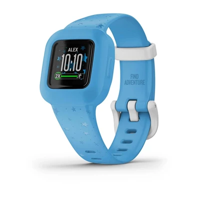 Garmin vivofit jr. 3 Kék csillagok állítható szíjjal okosóra
