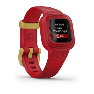 Garmin vivofit jr. 3 Vasember állítható szíjjal okosóra