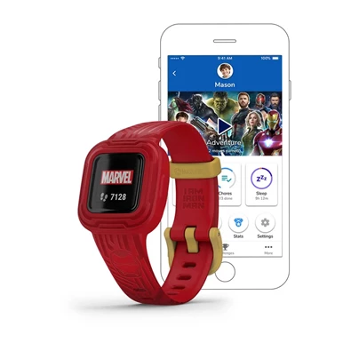 Garmin vivofit jr. 3 Vasember állítható szíjjal okosóra
