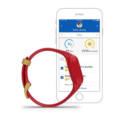 Garmin vivofit jr. 3 Vasember állítható szíjjal okosóra