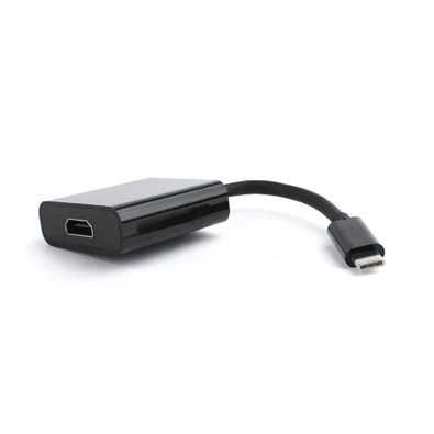 Gembird A-CM-HDMIF-01 USB C - HDMI fekete átalakító