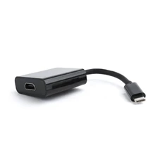 Gembird A-CM-HDMIF-01 USB C - HDMI fekete átalakító