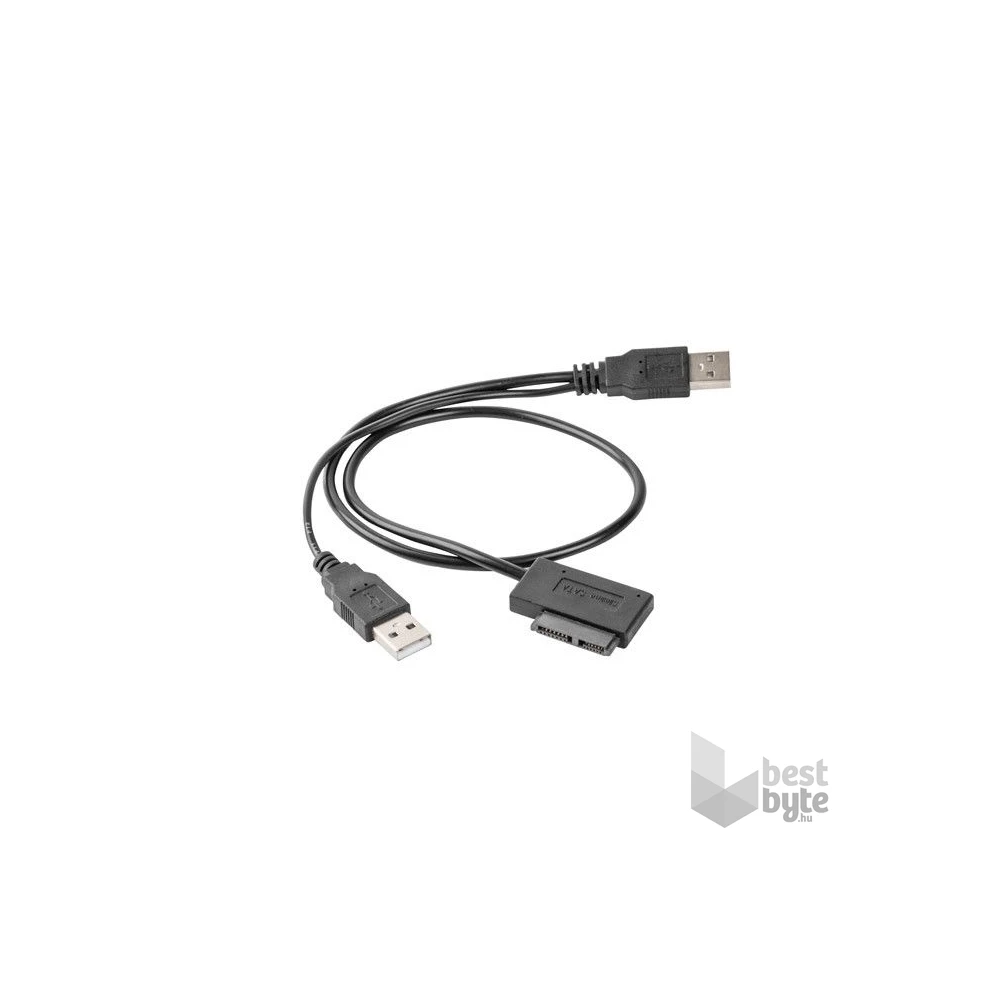 Gembird A-USATA-01 USB - SATA fekete SSD/DVD adapter