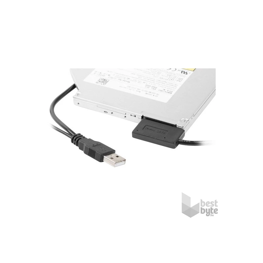 Gembird A-USATA-01 USB - SATA fekete SSD/DVD adapter