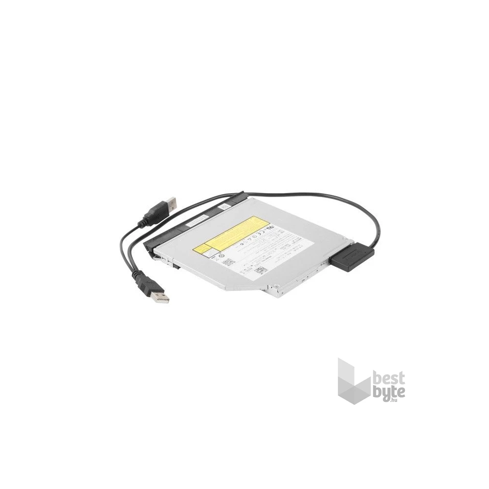 Gembird A-USATA-01 USB - SATA fekete SSD/DVD adapter