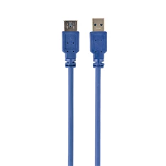 Gembird CCP-USB3-AMAF-6 High End 1,8m USB-A (male) - USB-A (female) USB 3.0 kék bővítő kábel