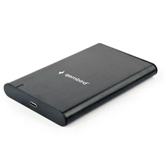 Gembird EE2-U3S-6 EE2-U3S-6 2.5" SATA3 USB-C aluminium fekete külső ház