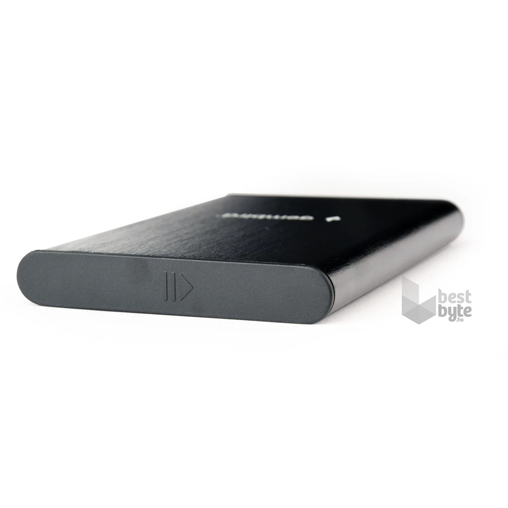 Gembird EE2-U3S-6 EE2-U3S-6 2.5" SATA3 USB-C aluminium fekete külső ház