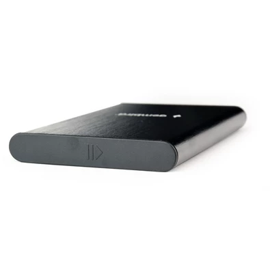 Gembird EE2-U3S-6 EE2-U3S-6 2.5" SATA3 USB-C aluminium fekete külső ház