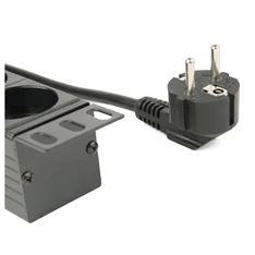 Gembird EG-PDU-014 8 aljzat 3m 1U fekete elosztó