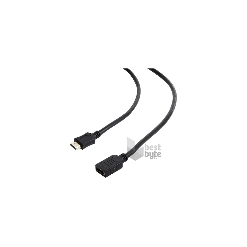 Gembird HDMI 1.4 M/F video jelkábel hosszabbító 1.8m fekete