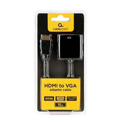 Gembird HDMI v1.4 - VGA adapter fekete