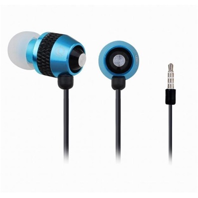 Gembird MHS-EP-002 jack mikrofonos fekete-kék fülhallgató