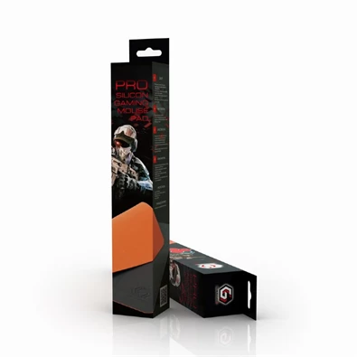 Gembird MP-S-GAMEPRO-M szilikonos fekete gamer egérpad