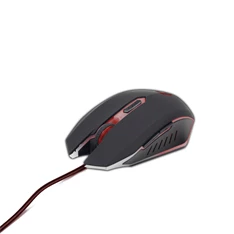 Gembird MUSG-001-R fekete-piros gamer egér