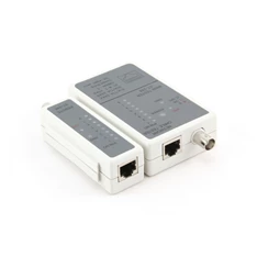 Gembird NCT-1 RJ-45, BNC fehér kábelteszter