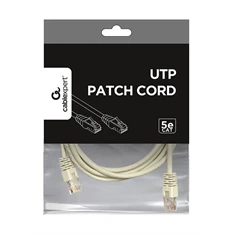 Gembird PP12-3M UTP RJ45 CAT5e UTP M/M 3m szürke adatkábel