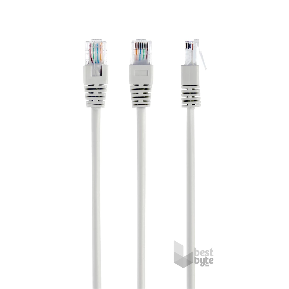 Gembird PP12-10M 10m RJ45 CAT5e UTP M/M szürke patch kábel