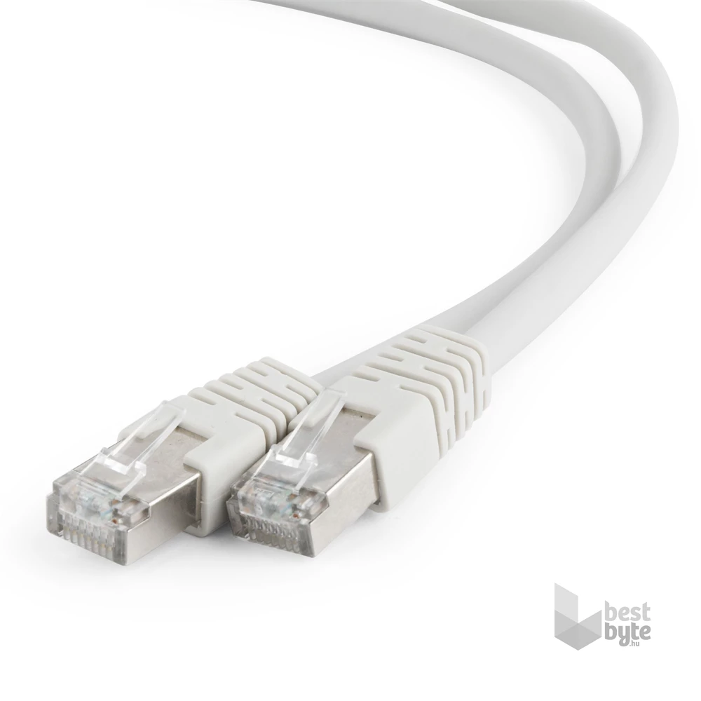 Gembird PP6A-LSZHCU-10M 10m RJ45 CAT6A S/FTP - RJ45 CAT6A S/FTP M/M szürke patch kábel