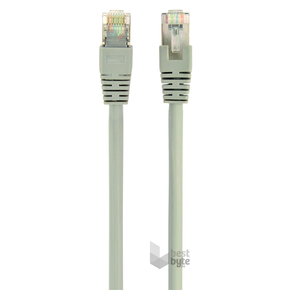 Gembird PP6A-LSZHCU-10M 10m RJ45 CAT6A S/FTP - RJ45 CAT6A S/FTP M/M szürke patch kábel
