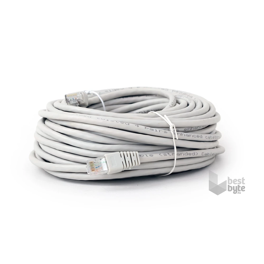 Gembird PP6U-20M 20m RJ45 CAT6 UTP - RJ45 CAT6 UTP M/M szürke patch kábel