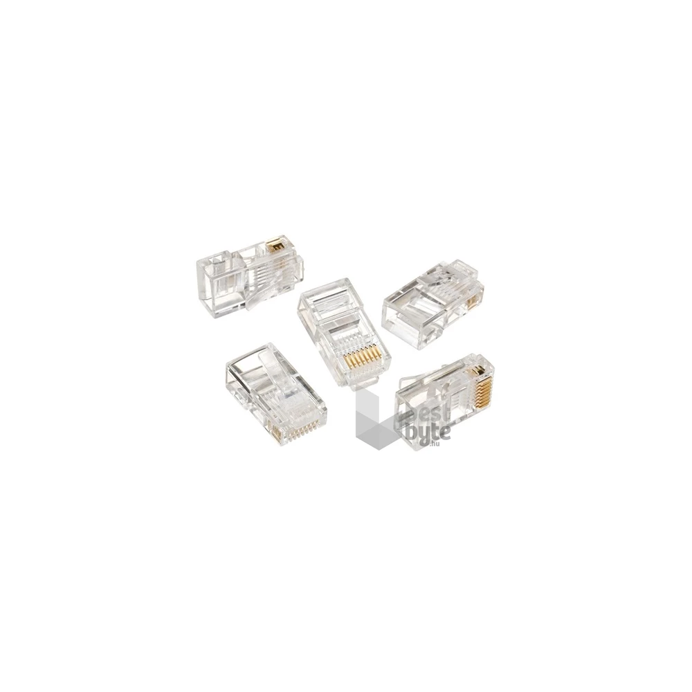 Gembird RJ45 CAT6 UTP csatlakozó dugó AWG23; 10db